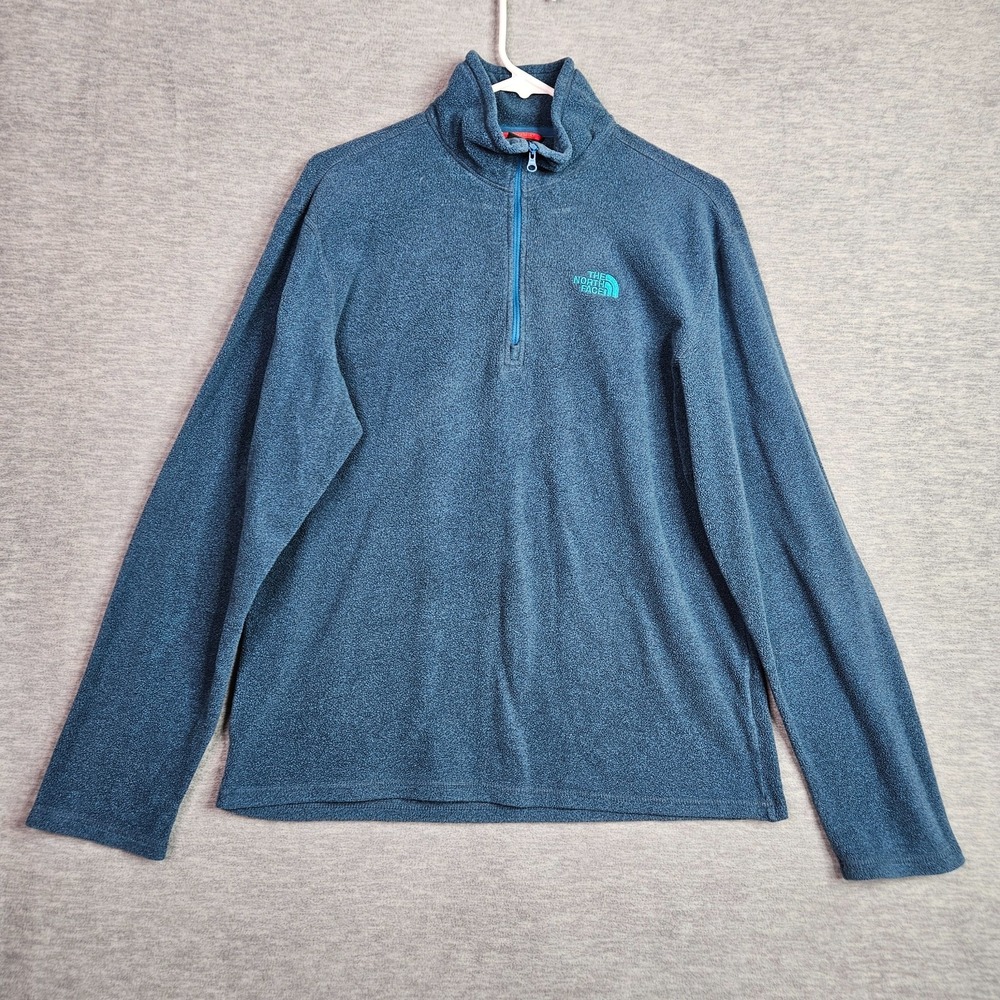 The North Face Men's Polartec Classic Pullover Fleece 1/4 Zipper Jacket Size S